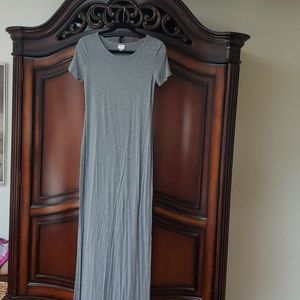 Grey tee shirt dress